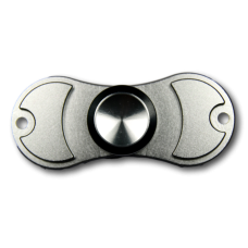 Alu duo spinner zilver