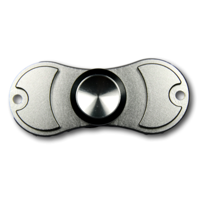 Alu duo spinner zilver