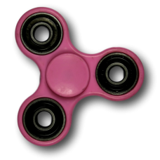 Tri Spinner roze